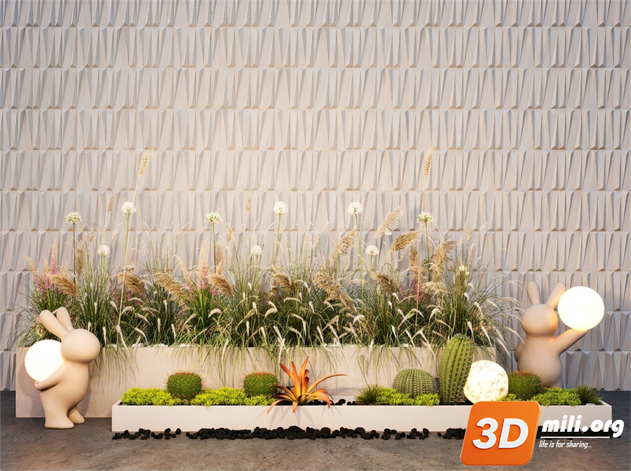 Mini Garden Skp Files 